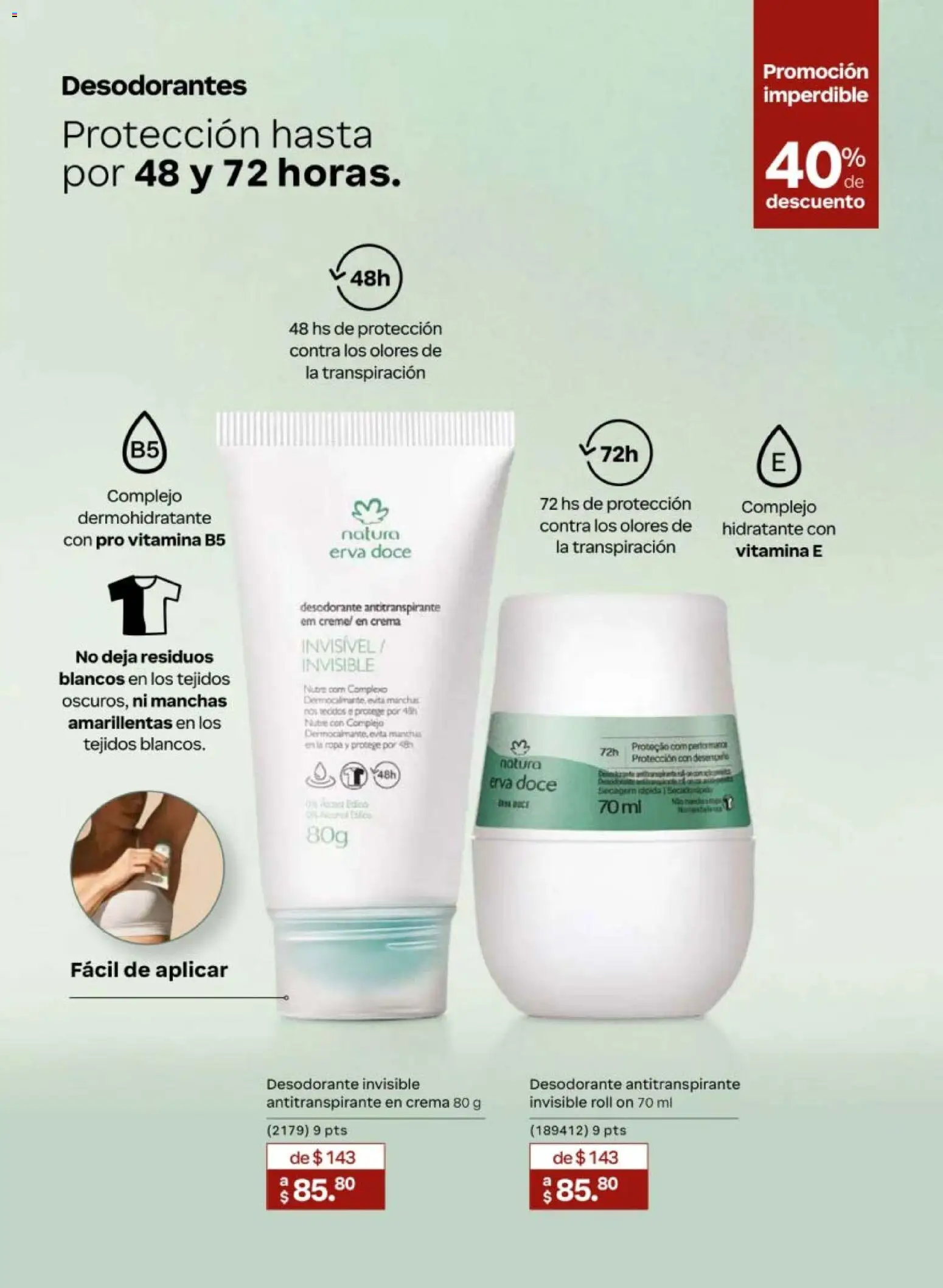Nuevas ofertas de Natura válidas en toda la República Mexicana desde el 24.04.2026. ¡Encuentra las mejores ofertas en Natura campaña 7 2026! | Página: 151 | Productos: Desodorante, Antitranspirante, Crema, Ropa
