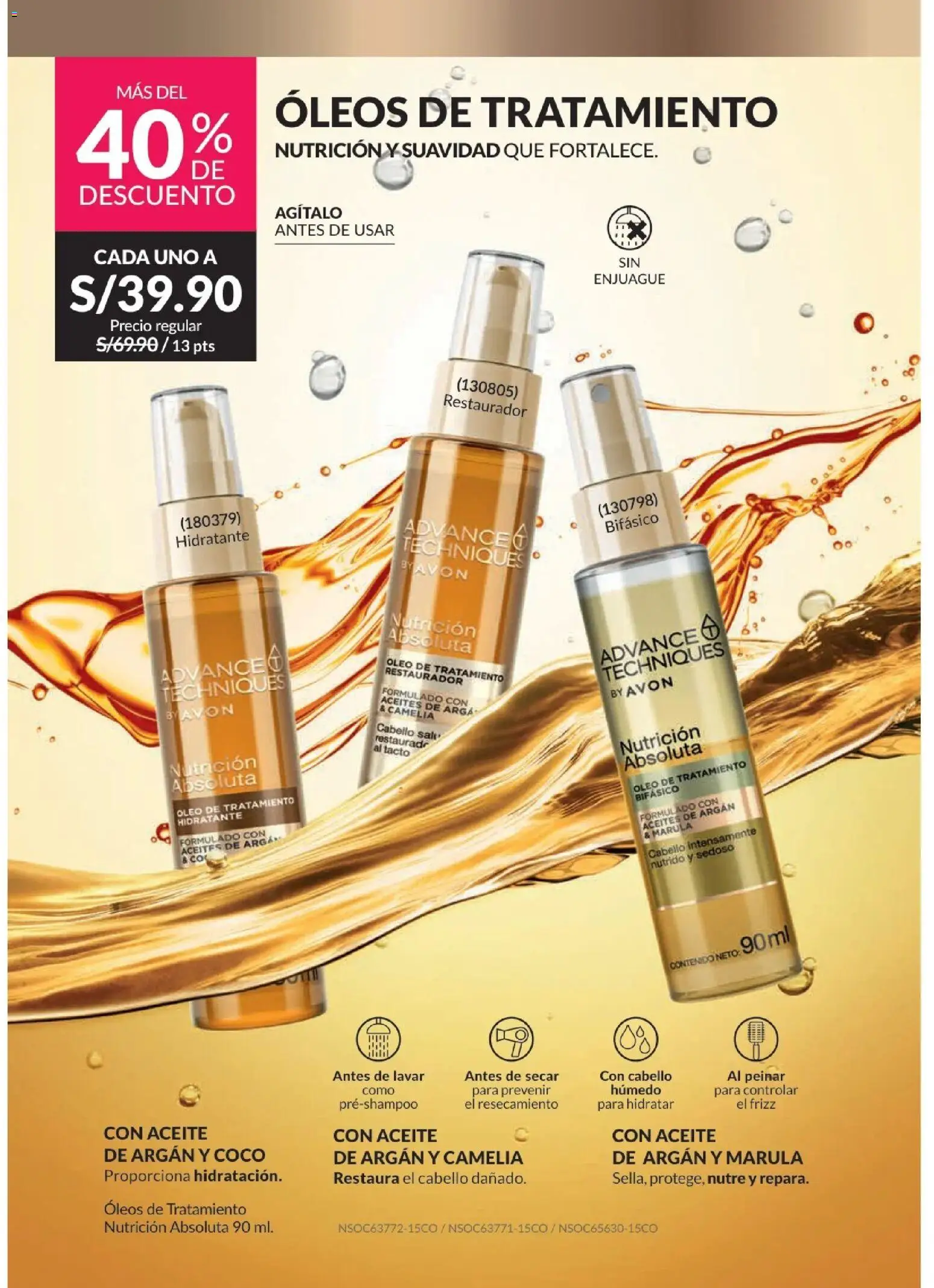 Catálogo Avon válido desde 01.01.2026 | Página: 154 | Productos: Aceite