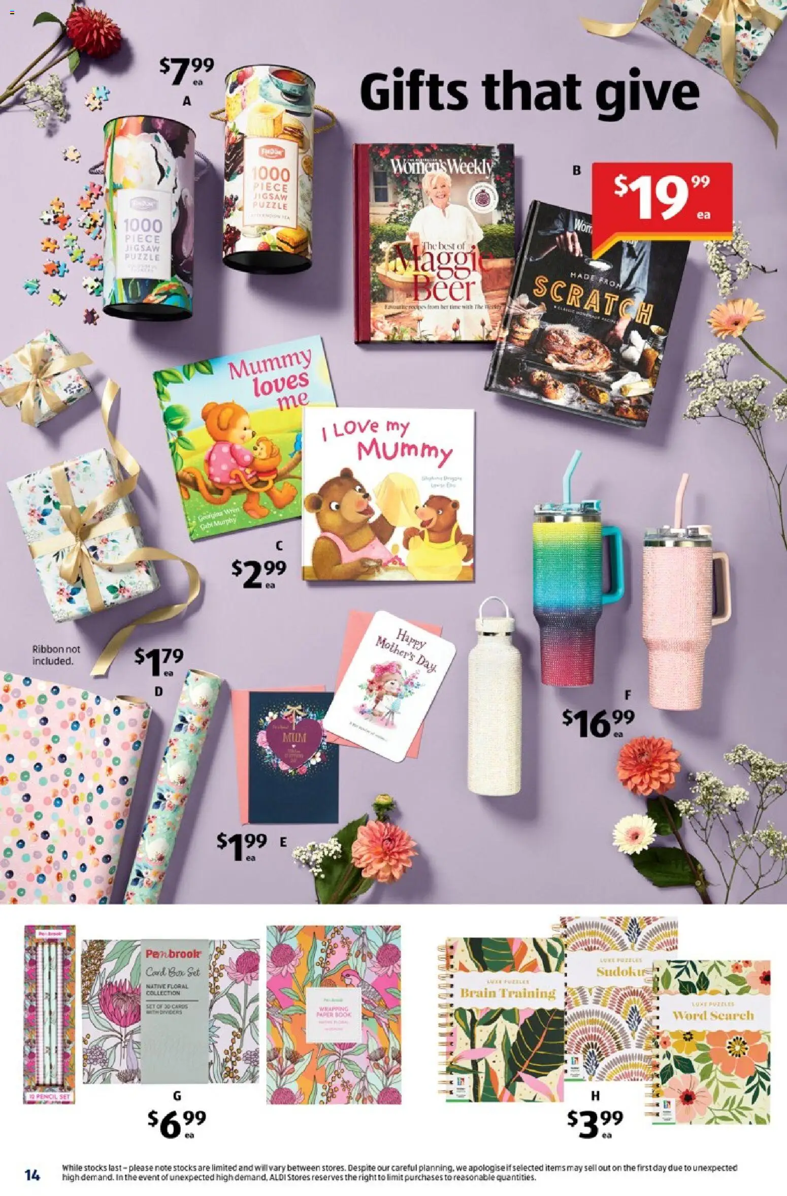 Aldi catalogue - valid from 29.04.2026 | Page: 14 | Products: Box, Floral, Native