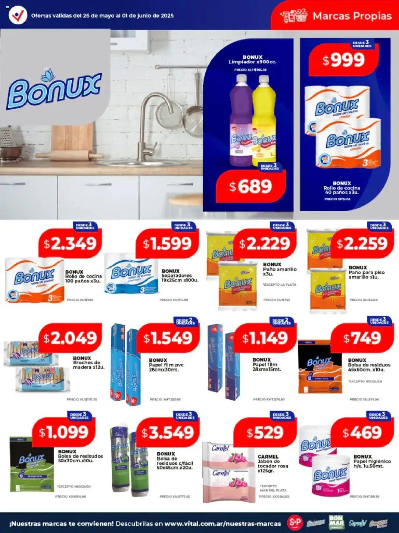 Vital ofertas │ válido desde el 26.05.2025 | Página: 10 | Productos: Bolsa, Cocina, Jabón, Té