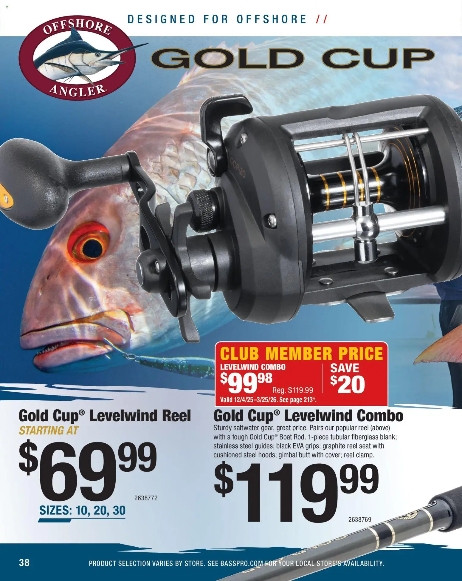Cabela's Saltwater Specialist 26 - valid from 15.12.2025 | Page: 38