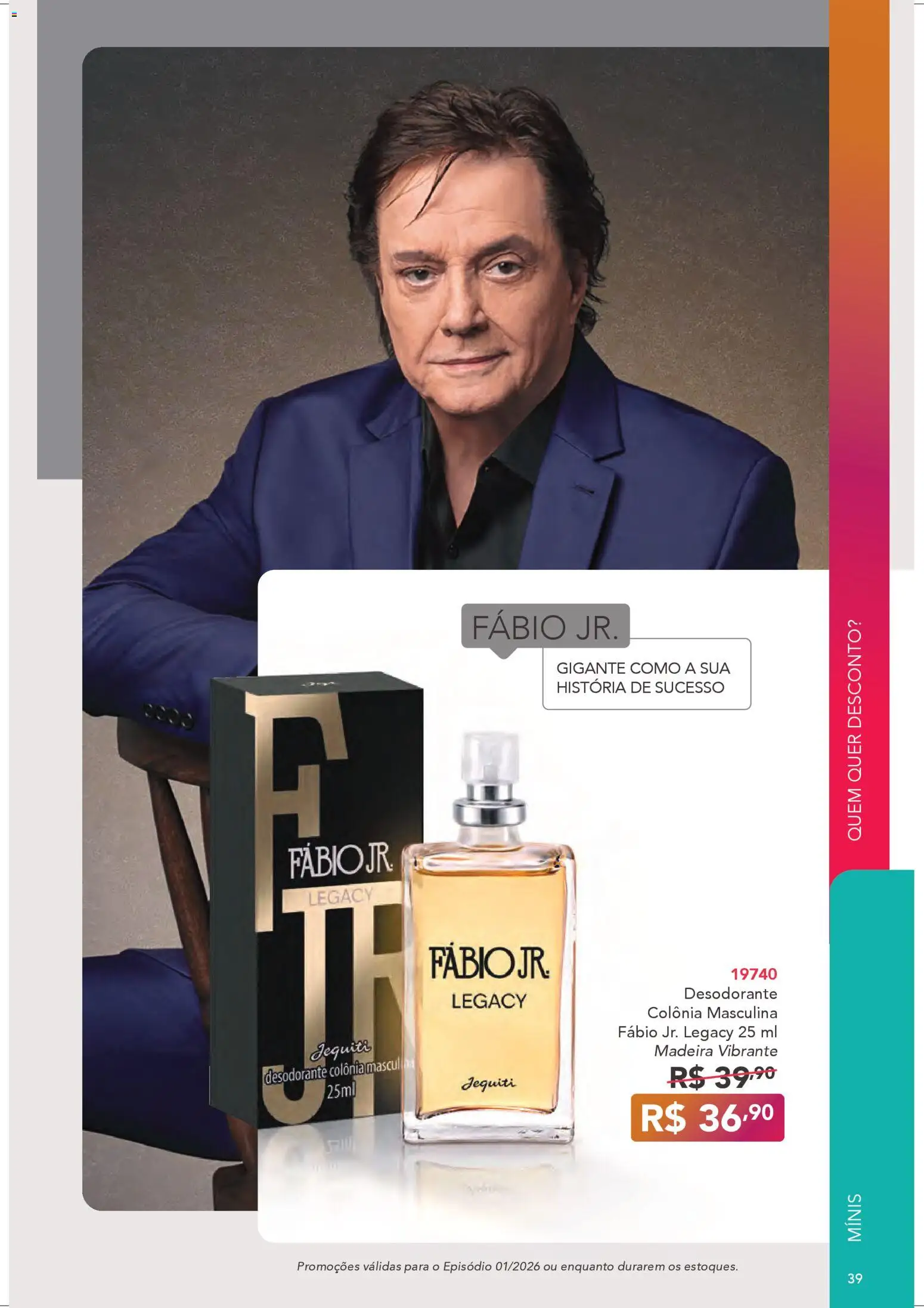 Jequiti Folheto - válido de 29.12.2025 | Página: 39 | Produtos: Desodorante