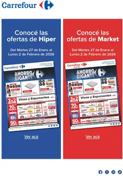 Vista previa Carrefour ofertas válido desde el 27.01.2026