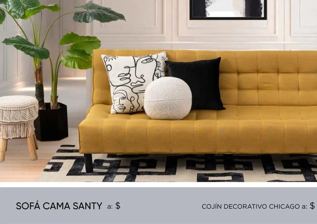 Nuevas ofertas de Muebles Dico válidas en toda la República Mexicana desde el 25.10.2024. ¡Encuentra las mejores ofertas en Muebles Dico catálogo Dico! | Página: 28 | Productos: Sillón, Juego, Recibidor, Mesa