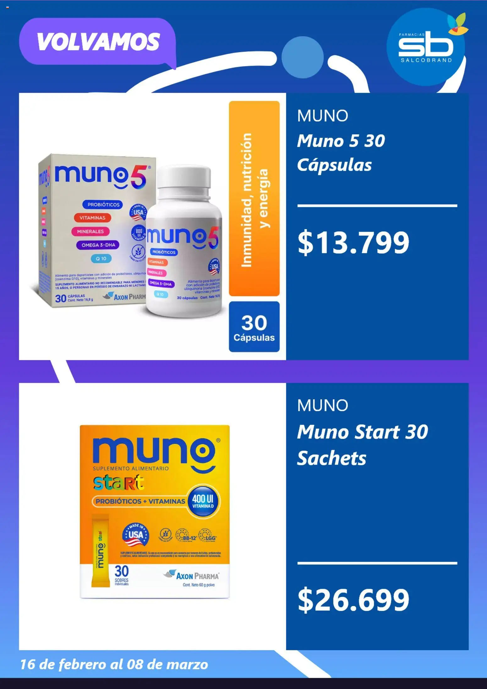Salcobrand ofertas  │ válido desde el 16.02.2026 | Página: 4 | Productos: Vitaminas, Polvo