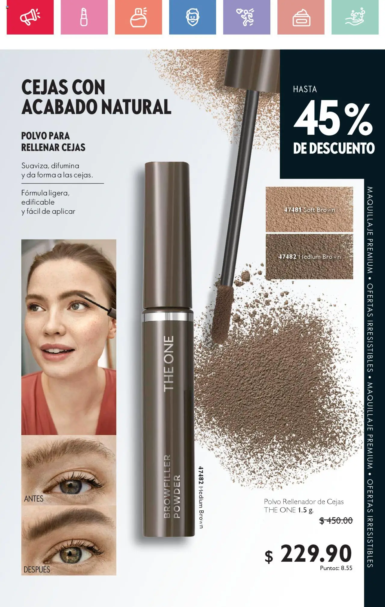 Nuevas ofertas de Oriflame válidas en toda la República Mexicana desde el 02.08.2025. ¡Encuentra las mejores ofertas en Oriflame - Campaña 11 2025! | Página: 117 | Productos: Maquillaje, Polvo