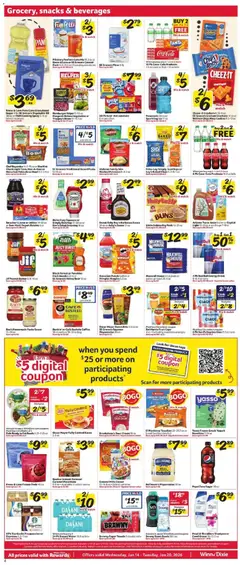Preview of Winn Dixie weekly ads valid from 14.01.2026 | Page: 4