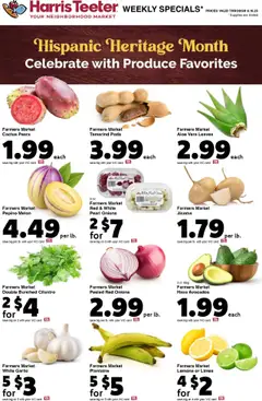 Harris Teeter Weekly Ad - valid from 10.09.2025 | Page: 14 | Products: Aloe Vera, Garlic, Melon, Bag