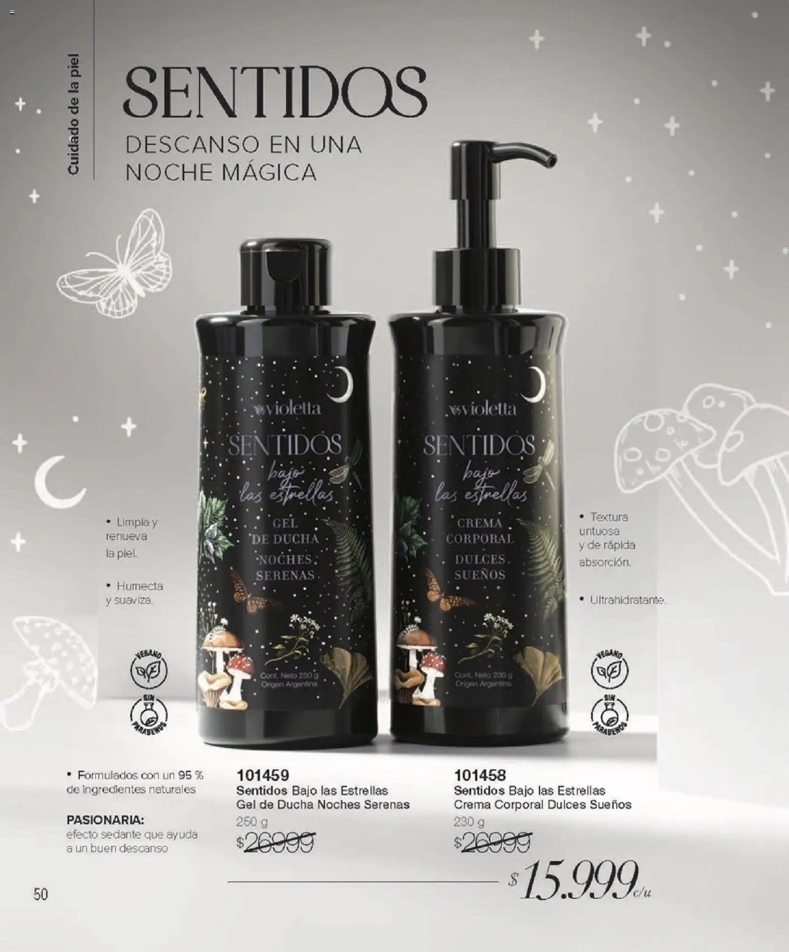 Violetta - Violetta Cosméticos │ válido desde el 09.03.2026 | Página: 384 | Productos: Ducha, Gel de ducha, Crema