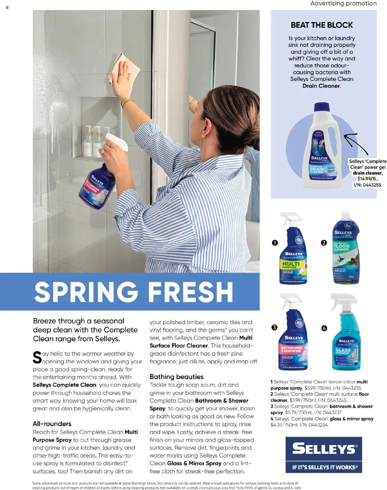 Bunnings Warehouse catalogue - valid from 01.10.2025 | Page: 93 | Products: Cloth, Soap, Lemon, Laundry