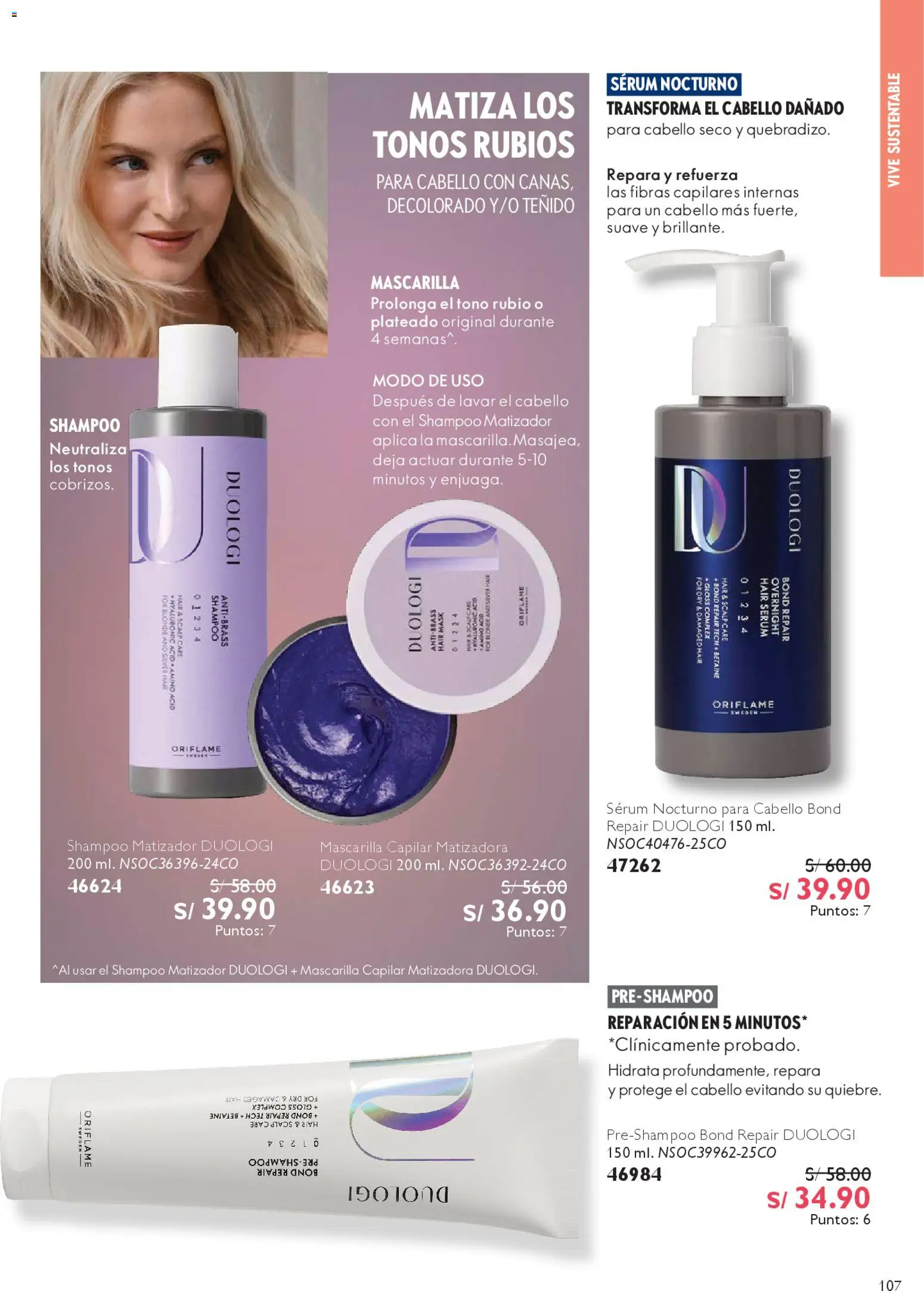 Catálogo Oriflame válido desde 14.02.2026 | Página: 107 | Productos: Shampoo
