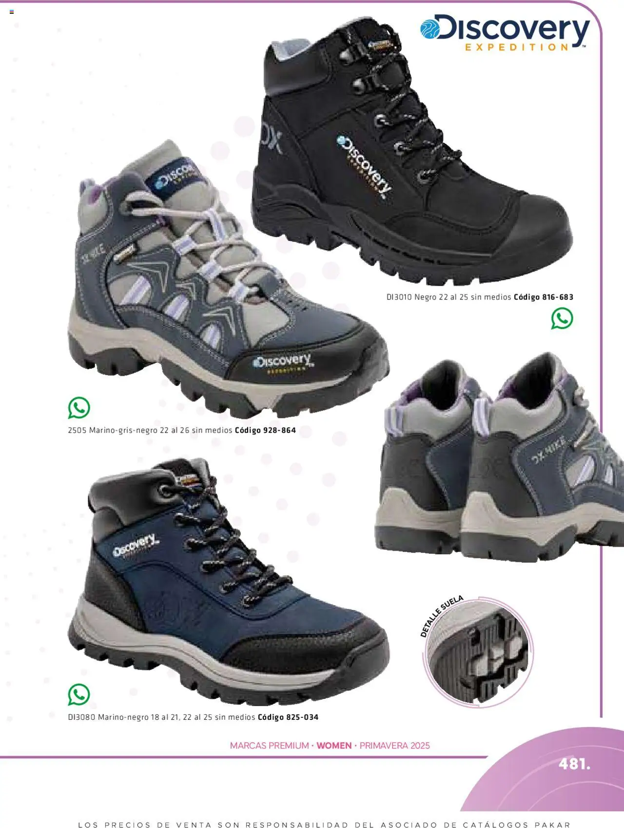 Nuevas ofertas de SC Pakar válidas en toda la República Mexicana desde el 06.03.2025. ¡Encuentra las mejores ofertas en SC Pakar catálogo Women! | Página: 481