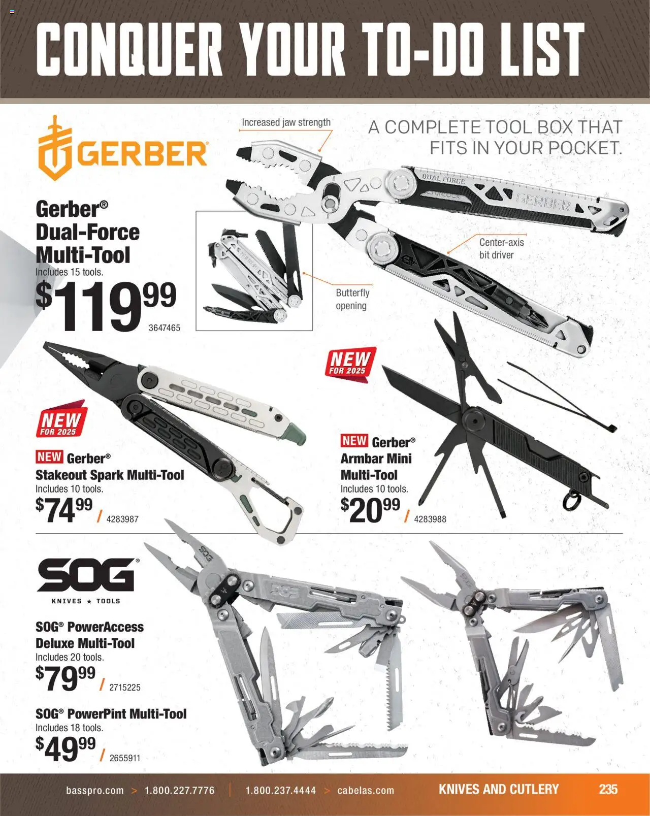 Cabela's Hunting Master 25 - valid from 11.08.2025 | Page: 235 | Products: Box