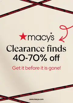 Preview of Macy's weekly ads valid from 01.01.2026