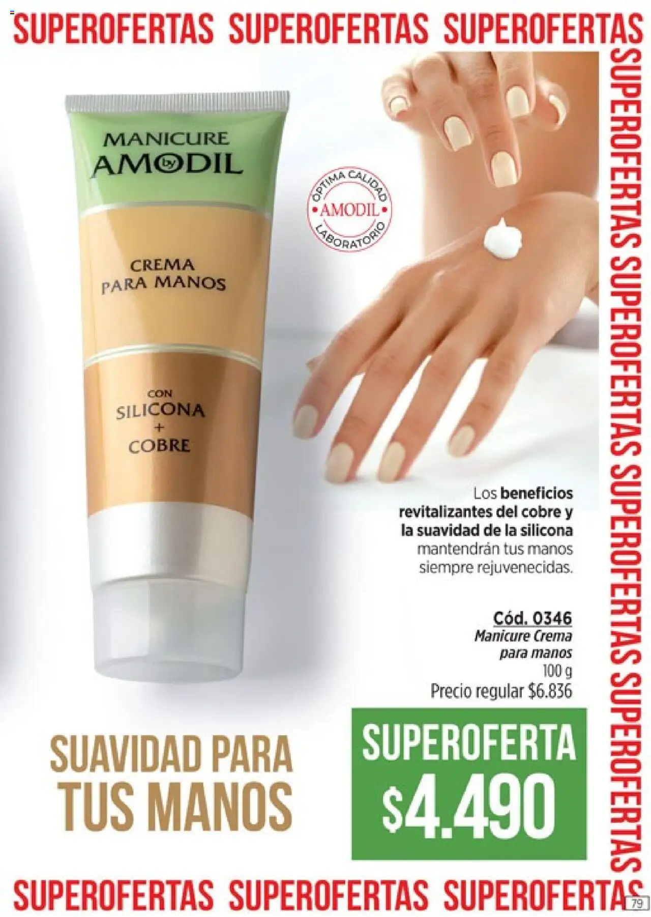 Catálogo Amodil Campaña 14 │ válido desde el 19.08.2025 | Página: 79 | Productos: Crema