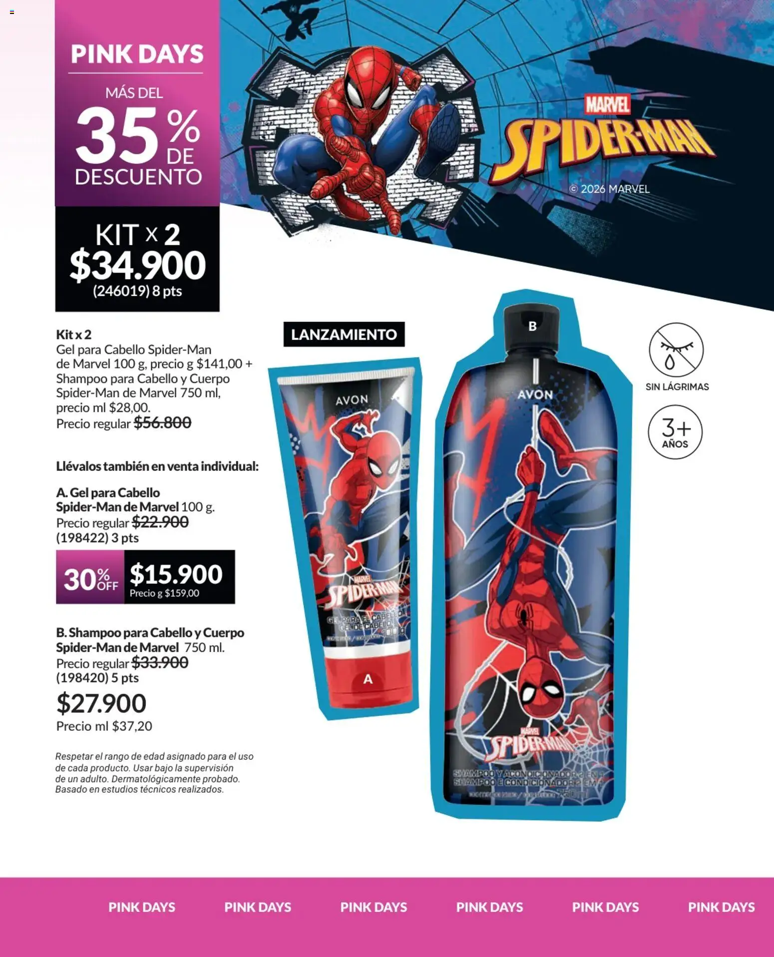 Avon revista - valida desde el 01.04.2026 | Página: 207 | Productos: Individual, Shampoo, Acondicionador