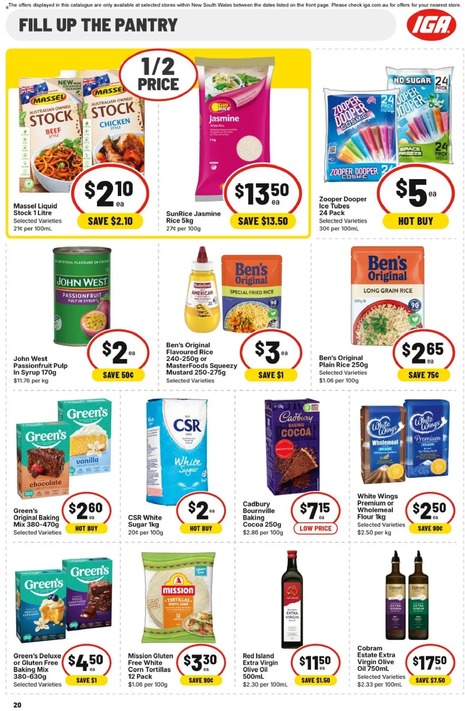 IGA catalogue - valid from 24.12.2025 | Page: 23 | Products: Oil, Chocolate, Passionfruit, Sustainable