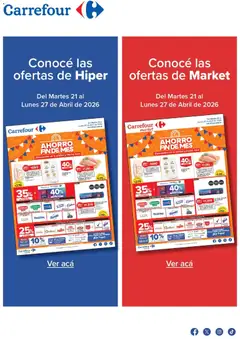 Vista previa Carrefour ofertas válido desde el 21.04.2026