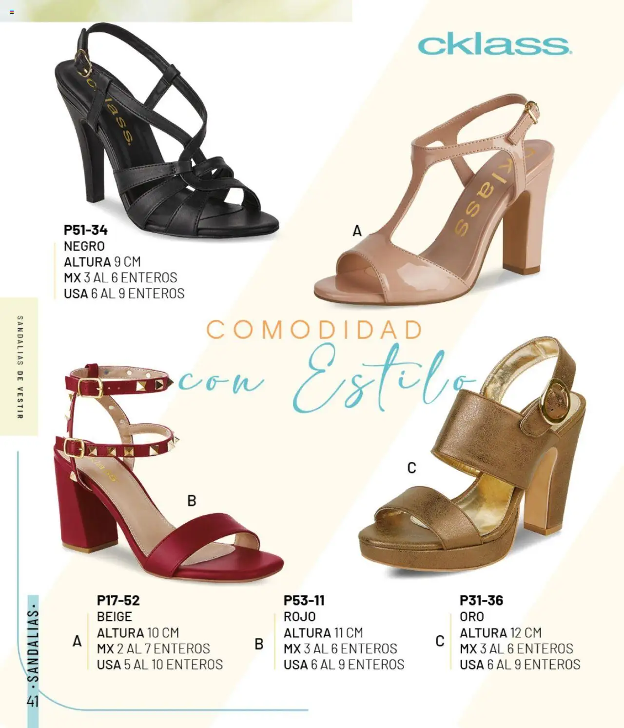 Nuevas ofertas de Cklass válidas en toda la República Mexicana desde el 14.07.2025. ¡Encuentra las mejores ofertas en Cklass catálogo Sandalias! | Página: 42 | Productos: Sandalias