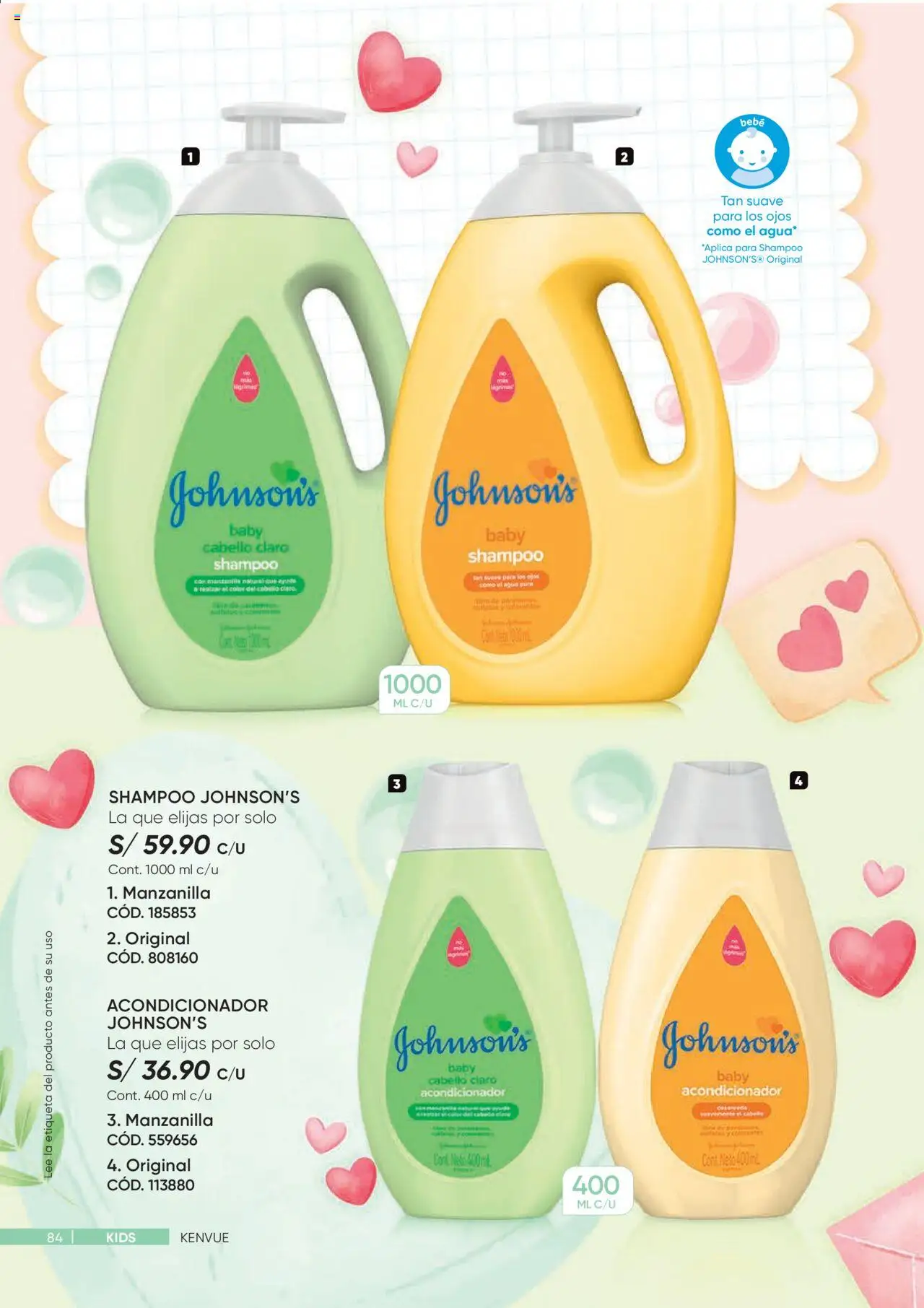 Catálogo Azzorti válido desde 28.07.2025 | Página: 84 | Productos: Shampoo, Acondicionador