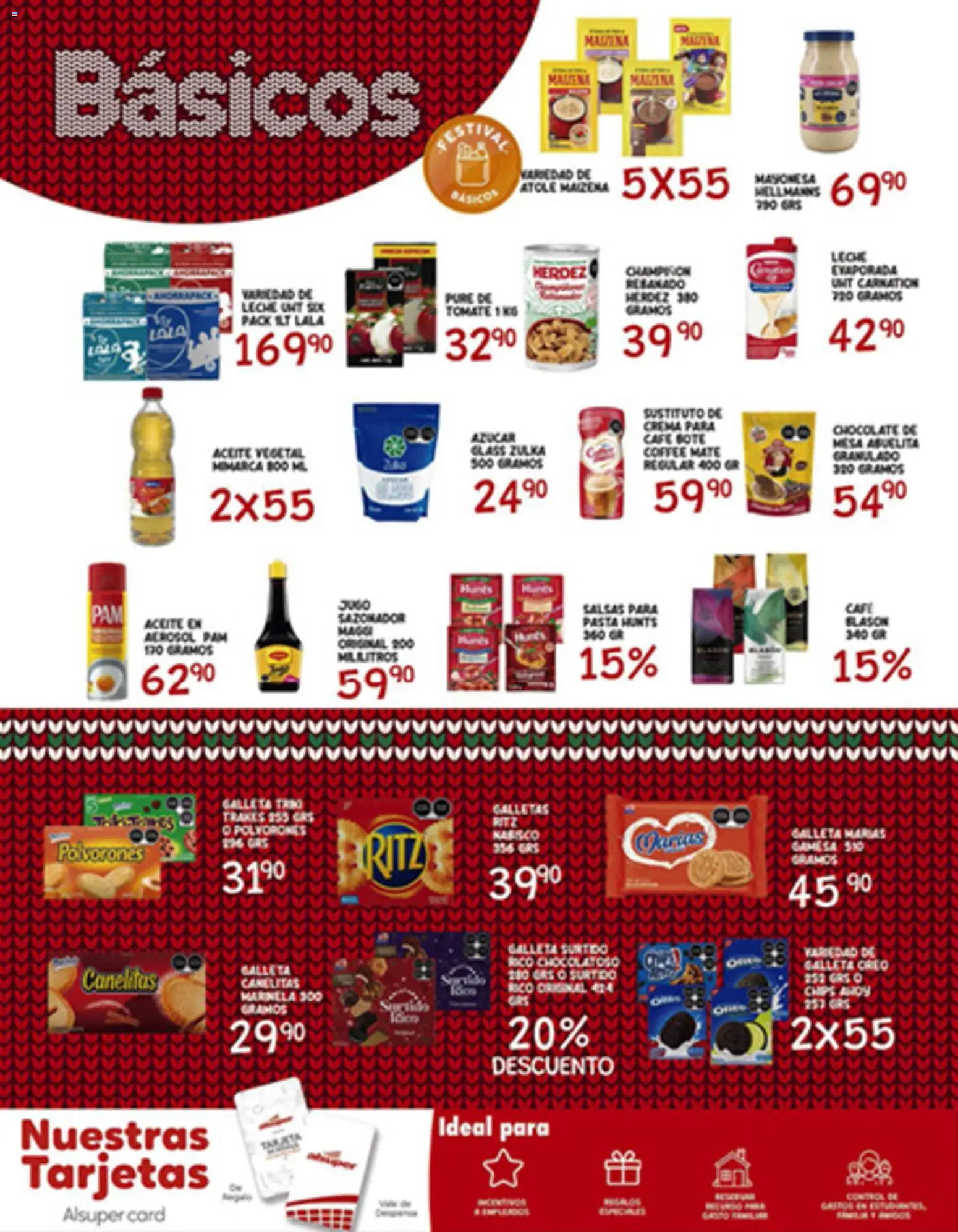 Nuevas ofertas de Alsuper válidas en toda la República Mexicana desde el 05.12.2025. ¡Encuentra las mejores ofertas en Alsuper folleto! | Página: 6 | Productos: Crema, Tomate, Leche, Mate