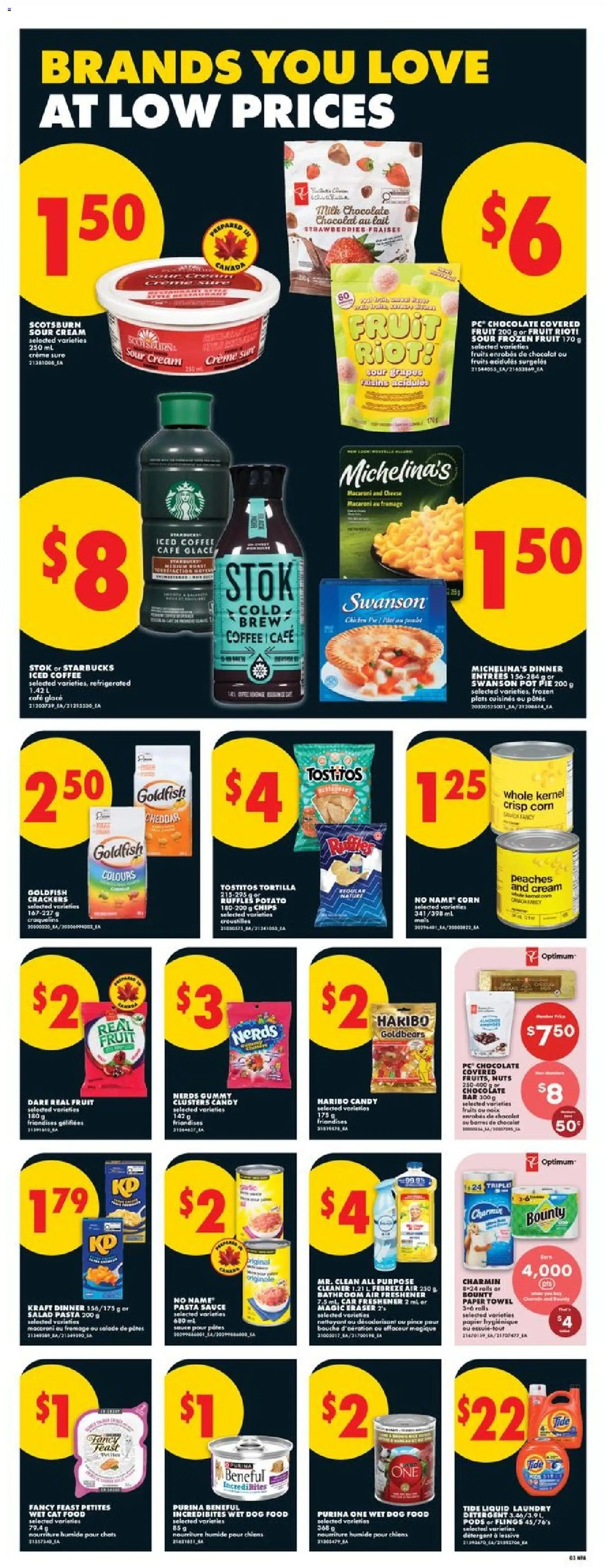 No Frills flyer valid from 23.04.2026 | Page: 4 | Products: Chips, Salad, PC, Detergent