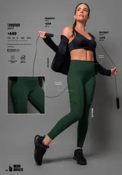 Vista previa de Ilusión catálogo Verano, nuevo folleto de la tienda, válido en México a partir del 01.05.2026 | Página: 18 | Productos: Leggings, Bolsa, Chamarra