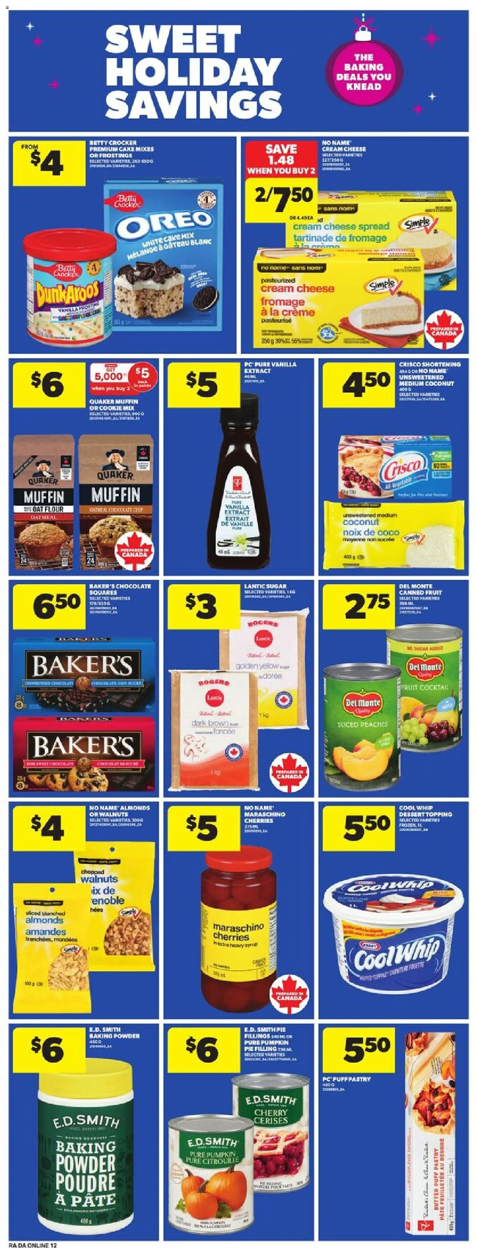 Atlantic Superstore flyer valid from 27.11.2025 | Page: 20 | Products: Cream, PC, Powder, Cheese