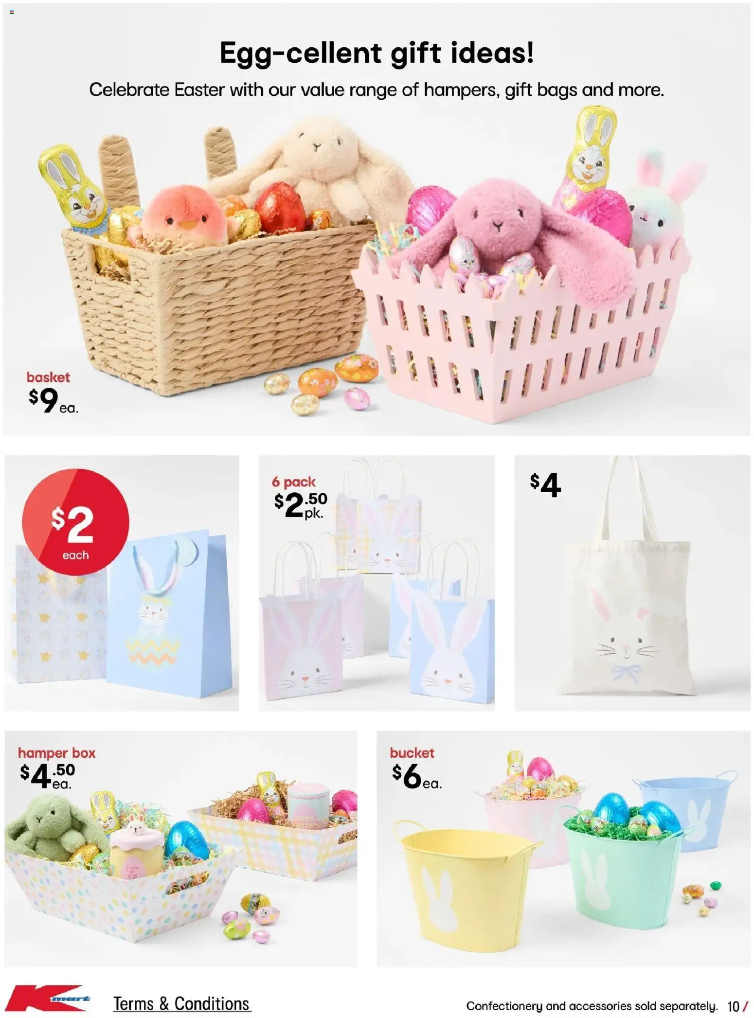 Kmart catalogue - valid from 05.03.2026 | Page: 10 | Products: Bucket, Box, Basket, Accessories