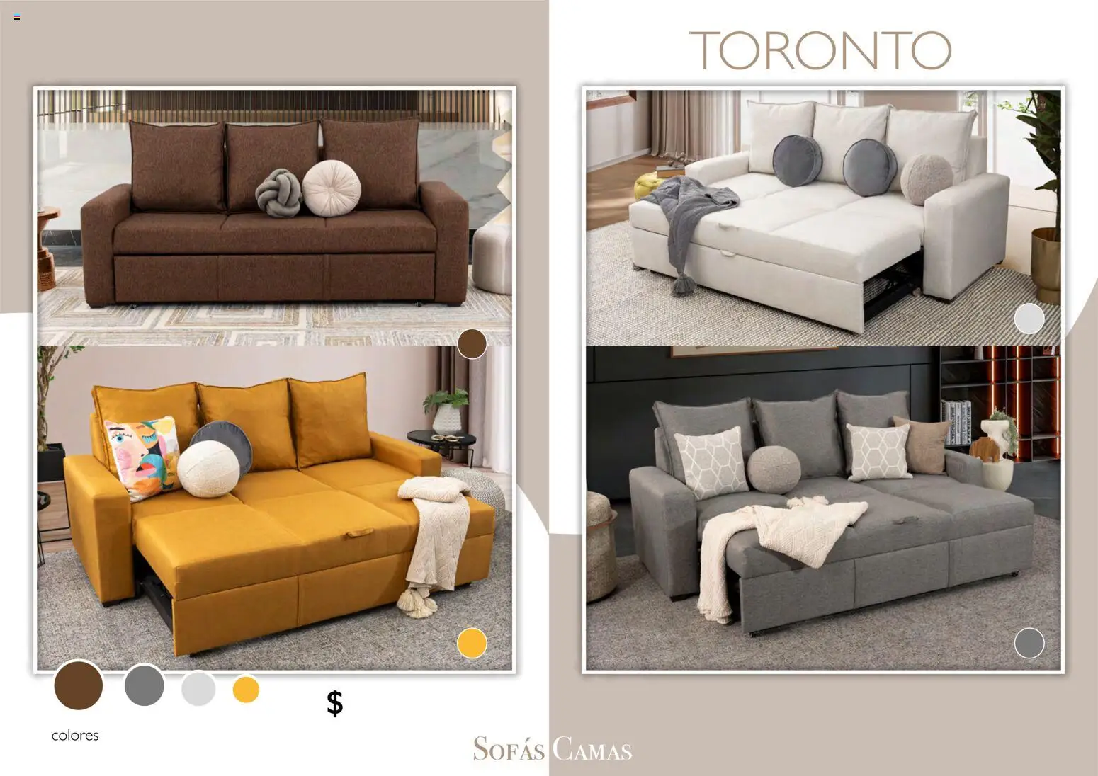 Nuevas ofertas de Muebles Dico válidas en toda la República Mexicana desde el 23.04.2026. ¡Encuentra las mejores ofertas en Muebles Dico catálogo Sofás Camas! | Página: 4