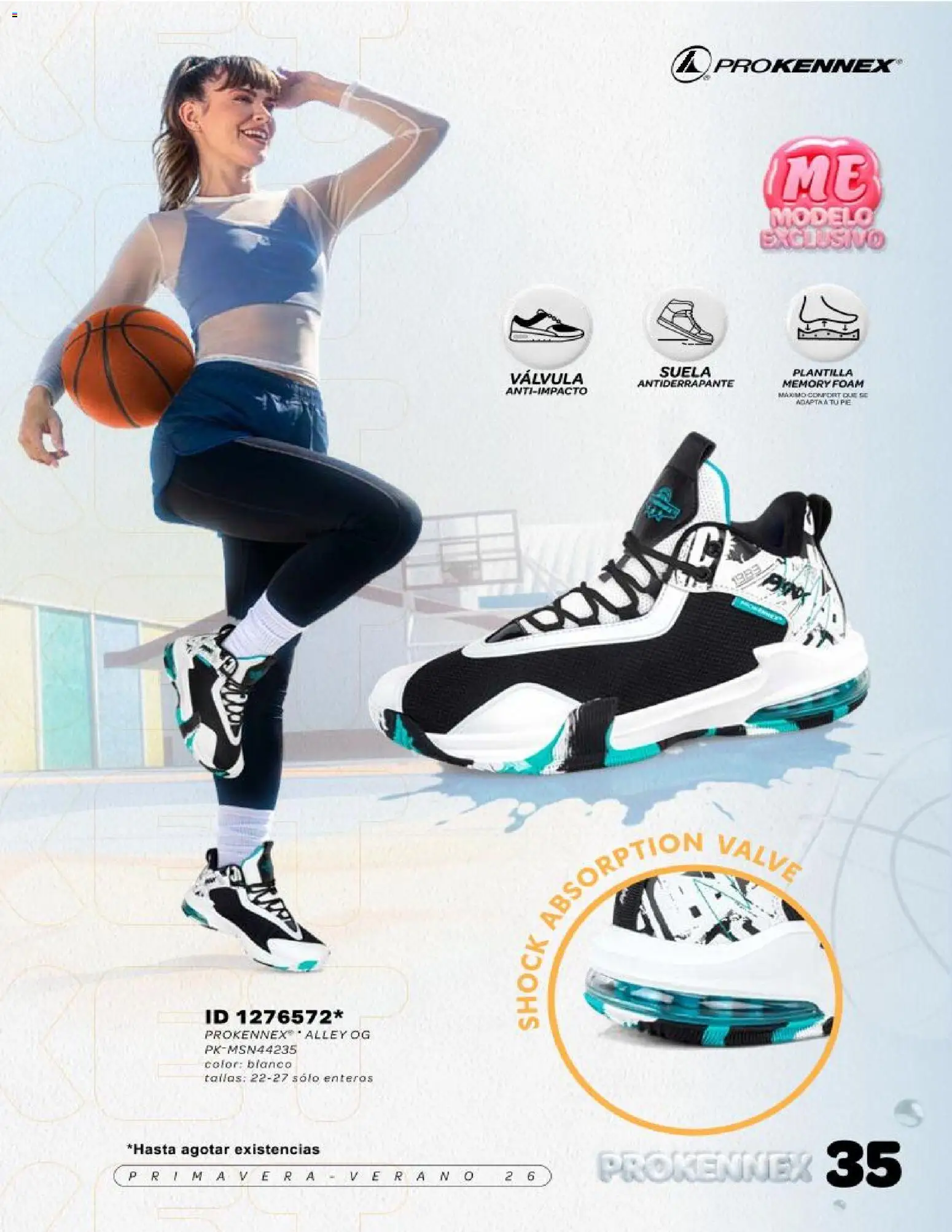 Nuevas ofertas de Price Shoes válidas en toda la República Mexicana desde el 30.03.2026. ¡Encuentra las mejores ofertas en Price Shoes catálogo Prokennex! | Página: 35 | Productos: Válvula