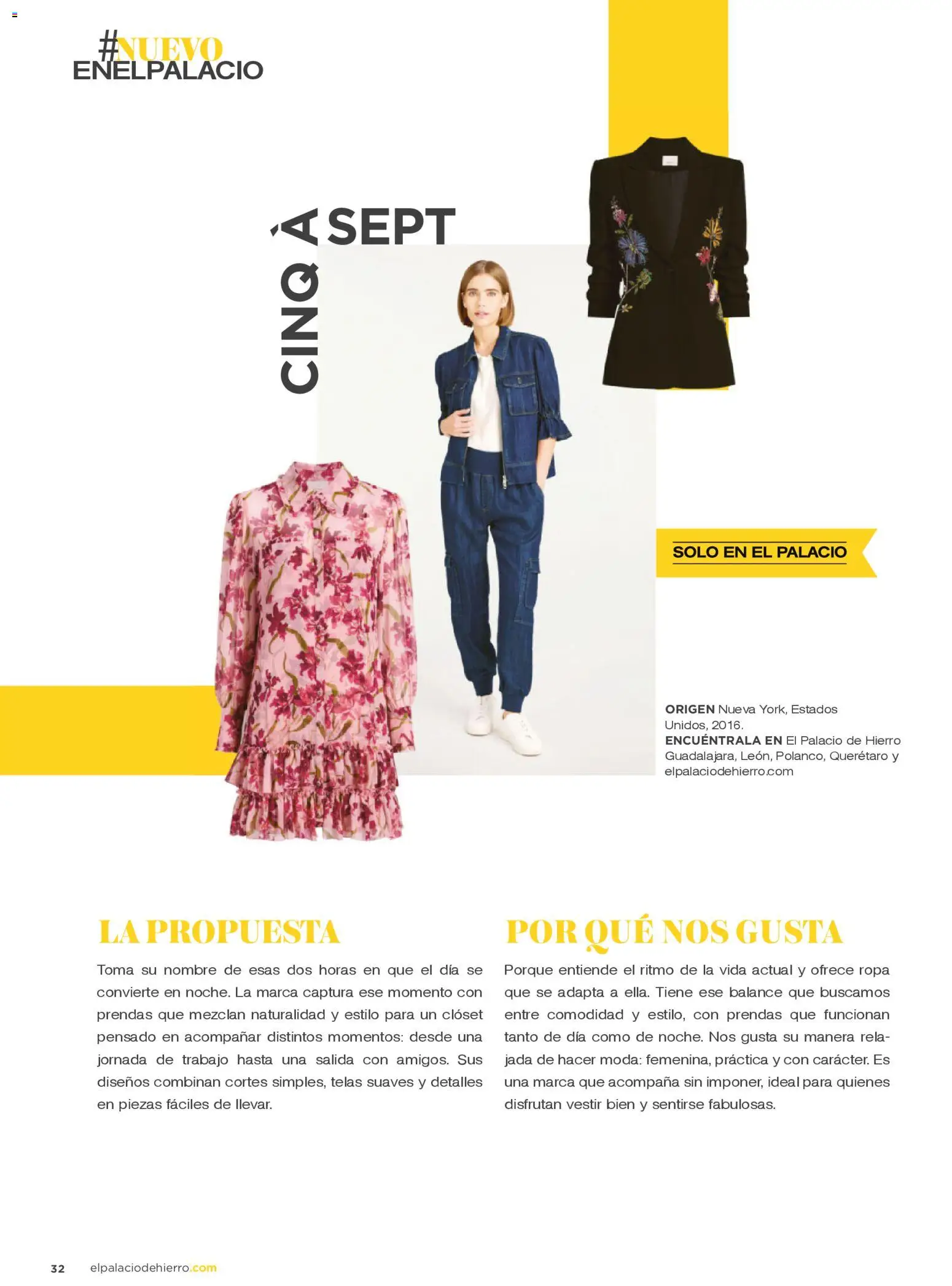 Nuevas ofertas de Palacio De Hierro válidas en toda la República Mexicana desde el 01.11.2025. ¡Encuentra las mejores ofertas en Palacio De Hierro catálogo! | Página: 34