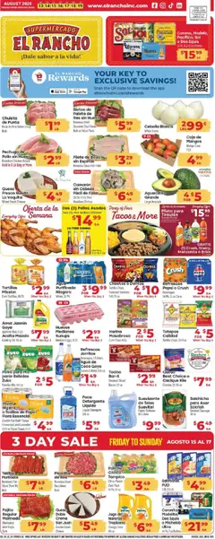 El Rancho Weekly Ad 2 - valid from 13.08.2025 | Page: 1