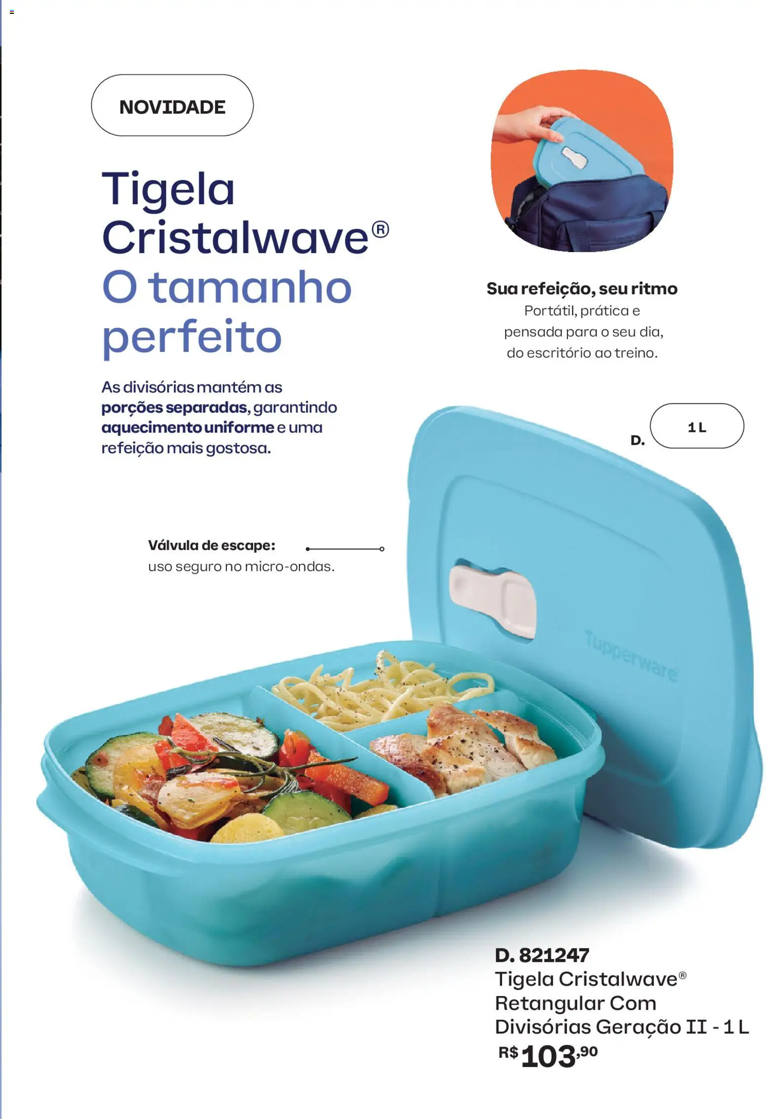 Tupperware Folheto - válido de 01.04.2026 | Página: 45 | Produtos: Tigela