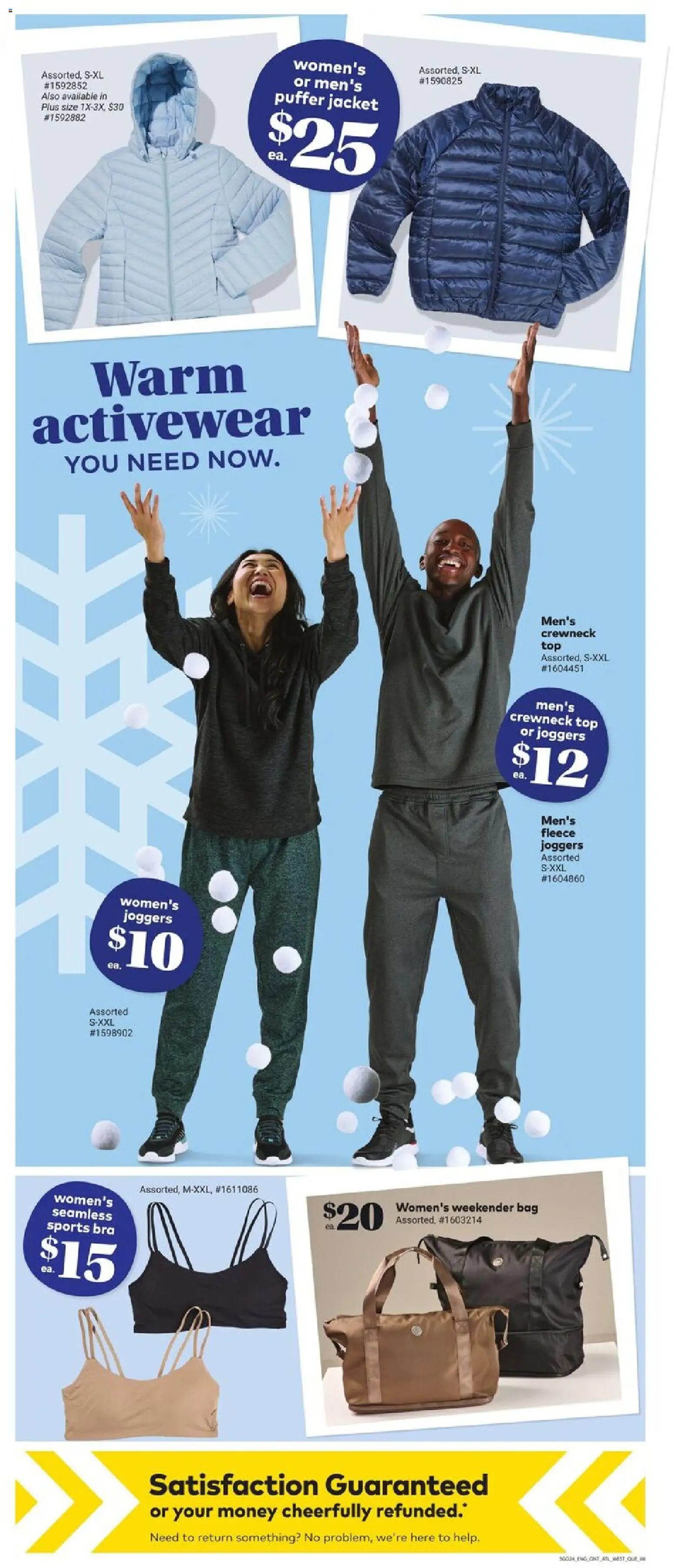 Giant Tiger flyer valid from 14.01.2026 | Page: 10 | Products: Bag, Jacket, Bra