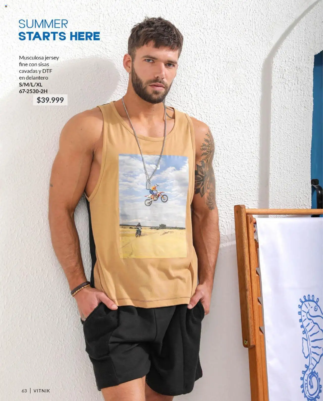 Vitnik - Catálogo Hombre │ válido desde el 07.10.2025 | Página: 63 | Productos: Musculosa