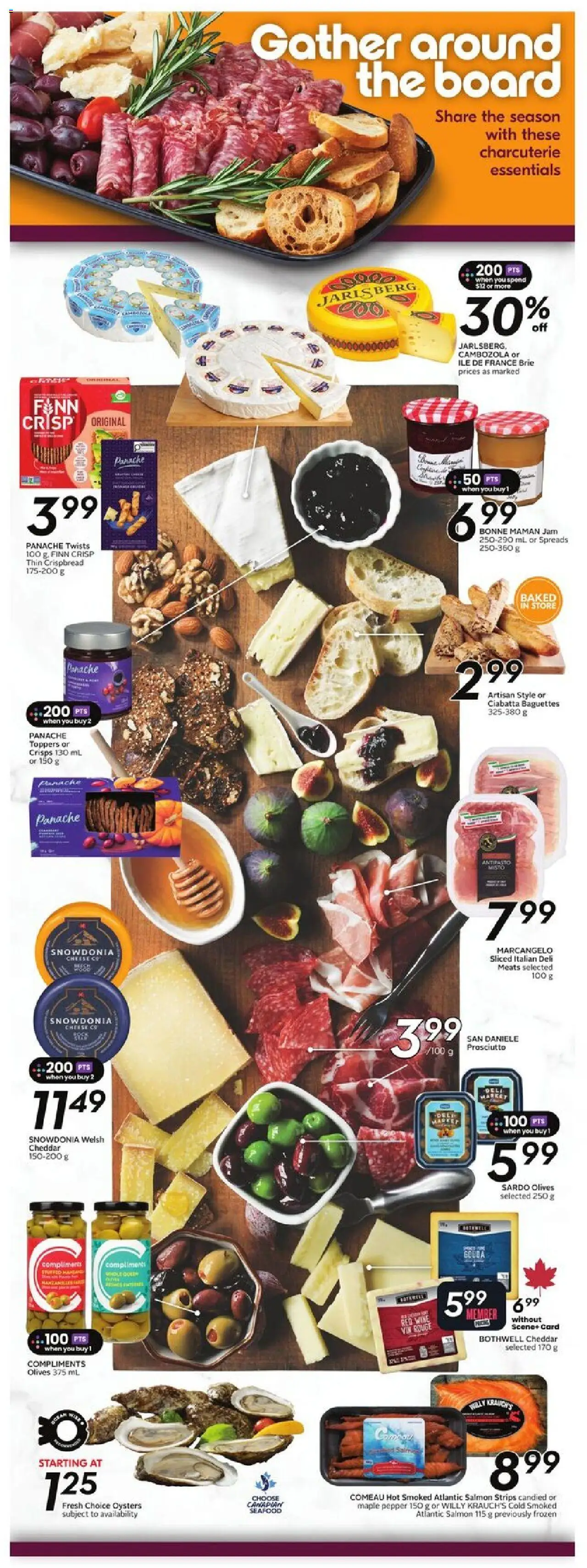 Sobeys flyer valid from 09.10.2025 | Page: 18 | Products: Cheese, Wine