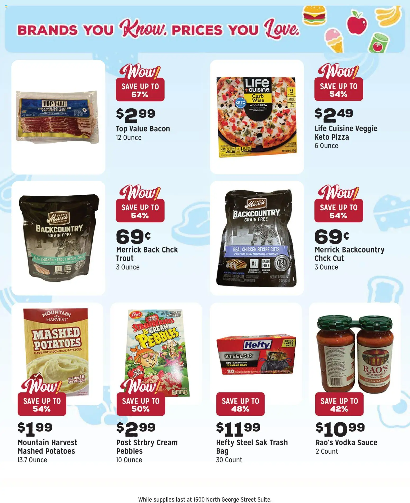 Grocery Outlet Weekly Ad - PA - valid from 14.01.2026 | Page: 9 | Products: Cream, Vodka, Potatoes, Sauce