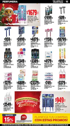 Vista previa Yaguar catálogo válido desde el 15.12.2025 | Página: 18 | Productos: Algodón, Maquina de afeitar, Jabón, Desodorante