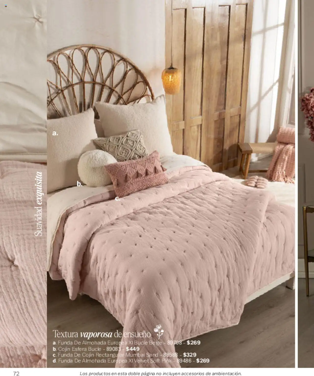 Nuevas ofertas de Vianney válidas en toda la República Mexicana desde el 07.03.2025. ¡Encuentra las mejores ofertas en Vianney catálogo Primavera! | Página: 74 | Productos: Funda, Funda de almohada, Almohada
