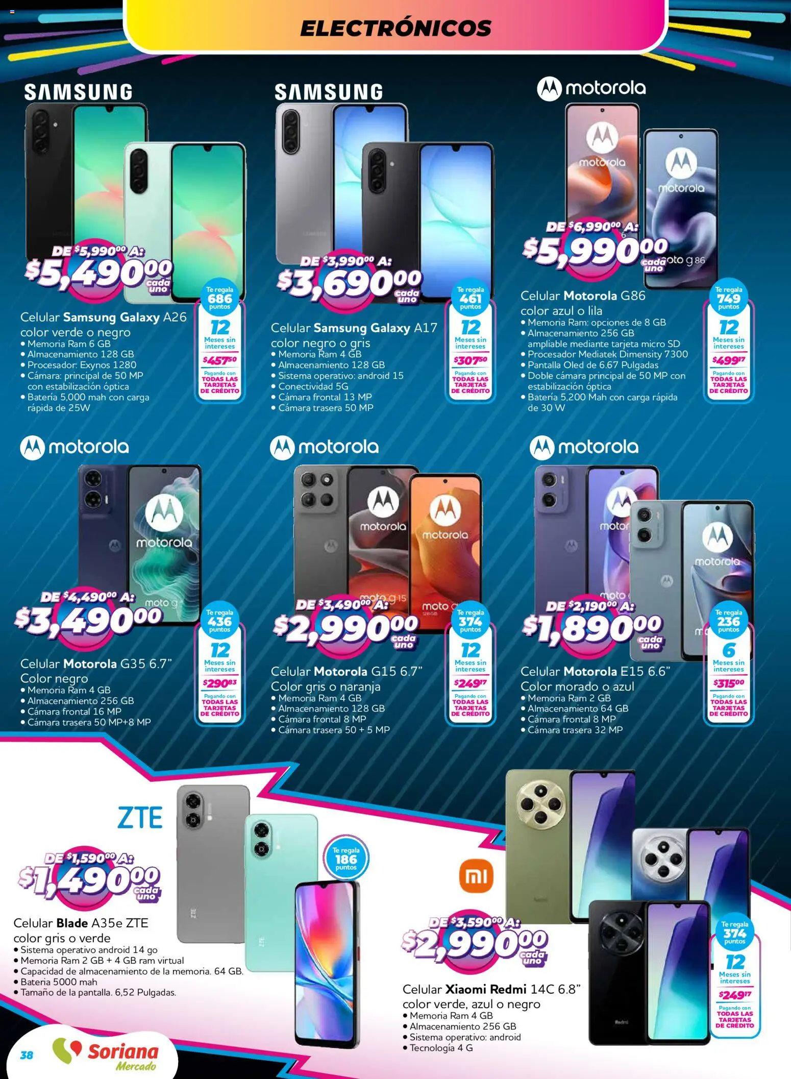 Nuevas ofertas de Soriana válidas en toda la República Mexicana desde el 27.11.2025. ¡Encuentra las mejores ofertas en Soriana - Reino de los Juguetes Mercado Nacional! | Página: 38