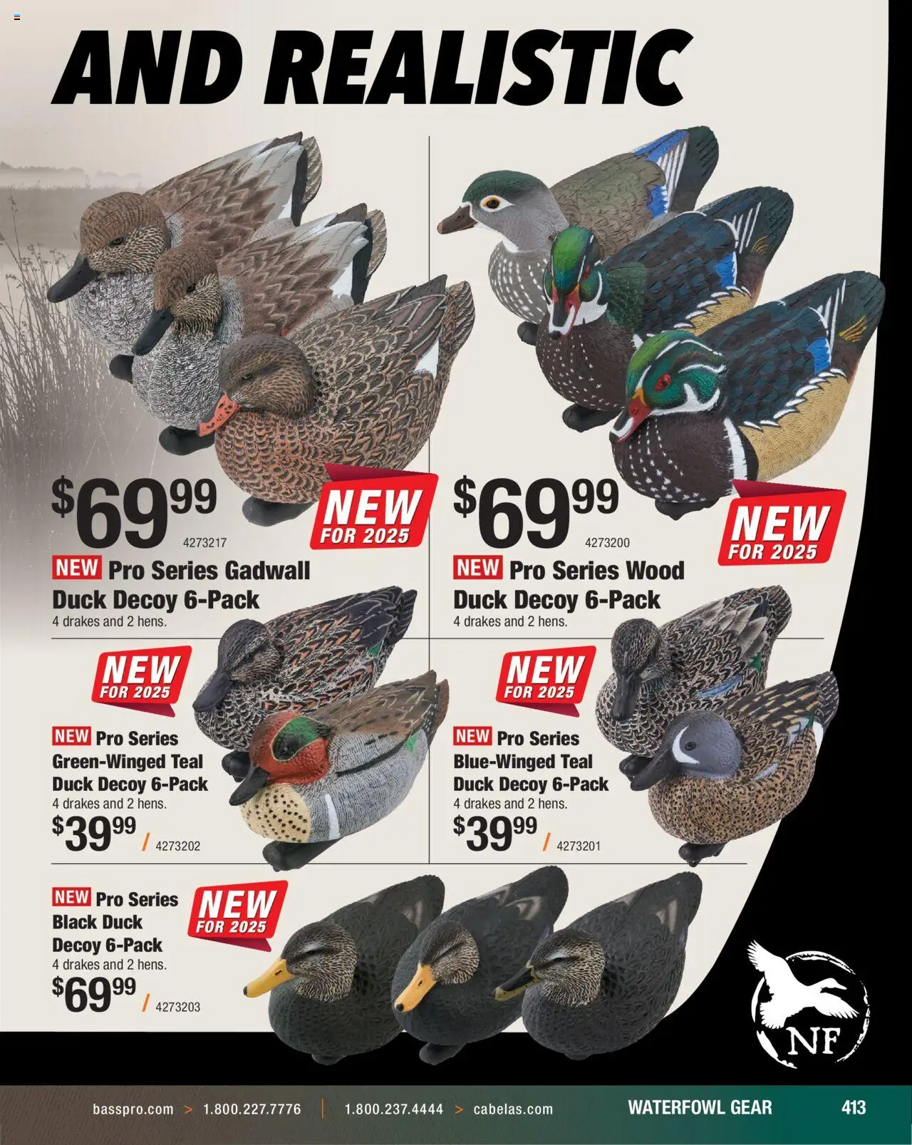 Cabela's Hunting Master 25 - valid from 11.08.2025 | Page: 413 | Products: Waterfowl