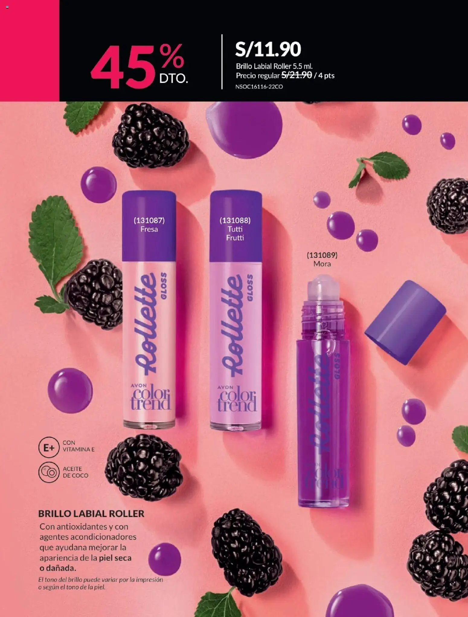 Catálogo Avon válido desde 01.01.2026 | Página: 17 | Productos: Aceite