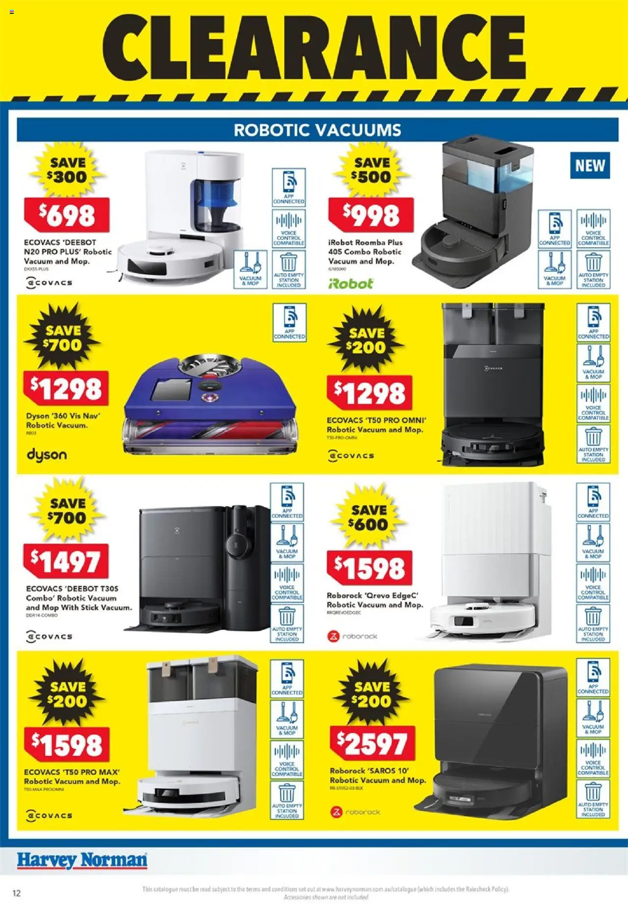 Harvey Norman catalogue - valid from 05.06.2025 | Page: 12 | Products: Mop, Accessories, Roomba, Robot
