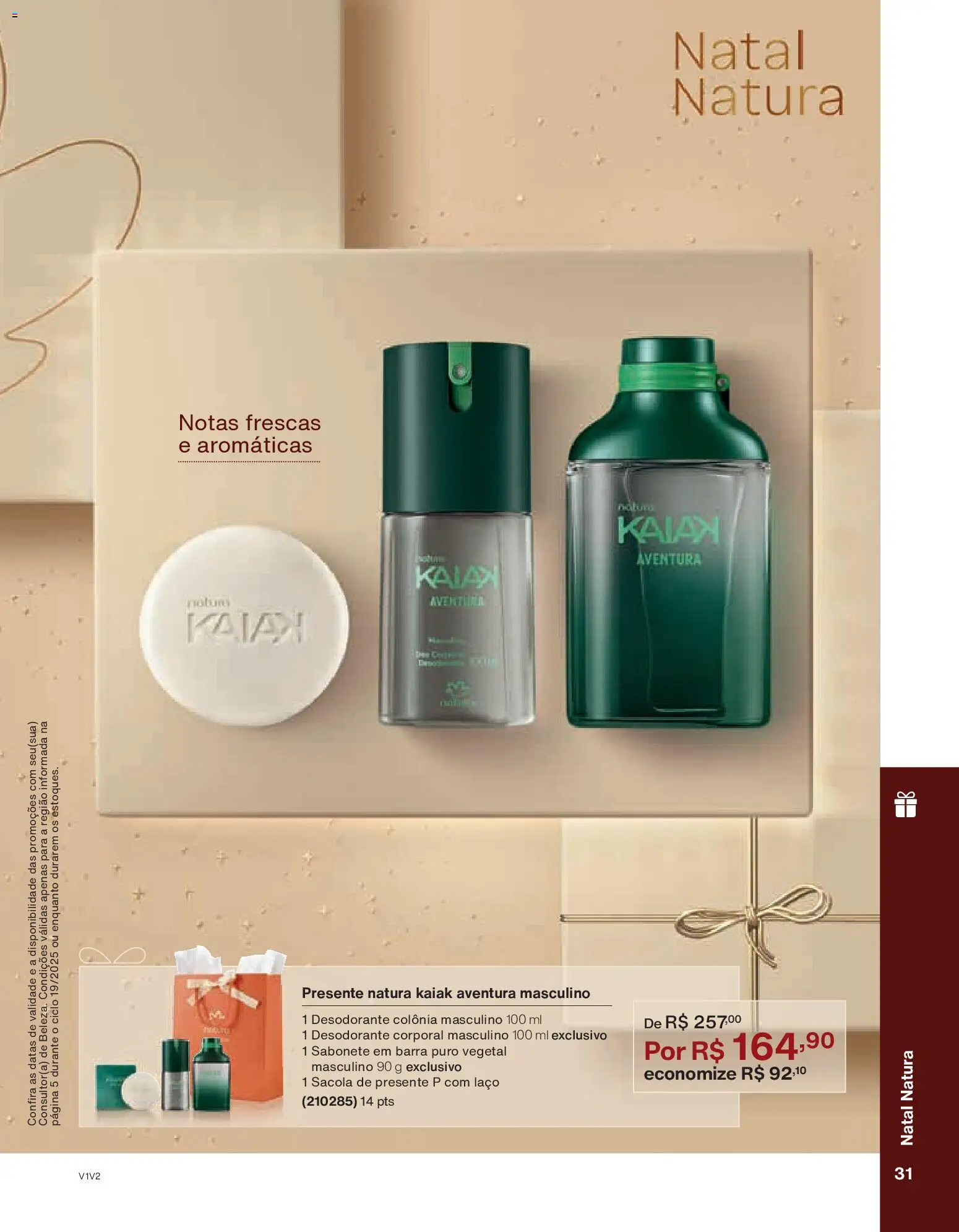 Natura Folheto - válido de 26.11.2025 | Página: 31 | Produtos: Desodorante, Sabonete