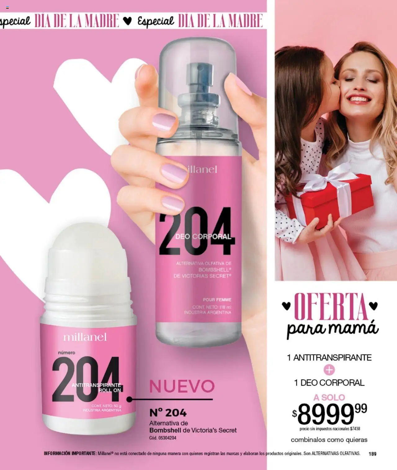 Millanel catálogo │ válido desde el 15.09.2025 | Página: 189 | Productos: Antitranspirante