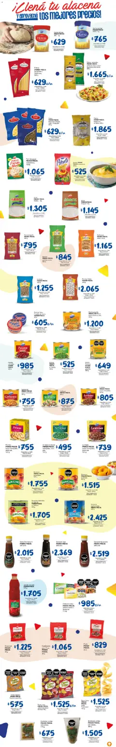 Cooperativa Obrera - Folleto │ válido desde el 18.09.2025 | Página: 3 | Productos: Garbanzos, Paté, Espinaca, Arroz