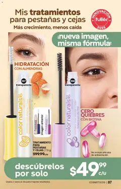 Nuevas ofertas de Fuller válidas en toda la República Mexicana desde el 23.07.2025. ¡Encuentra las mejores ofertas en Fuller campaña 8 2025! | Página: 89 | Productos: Almendras, Aceite