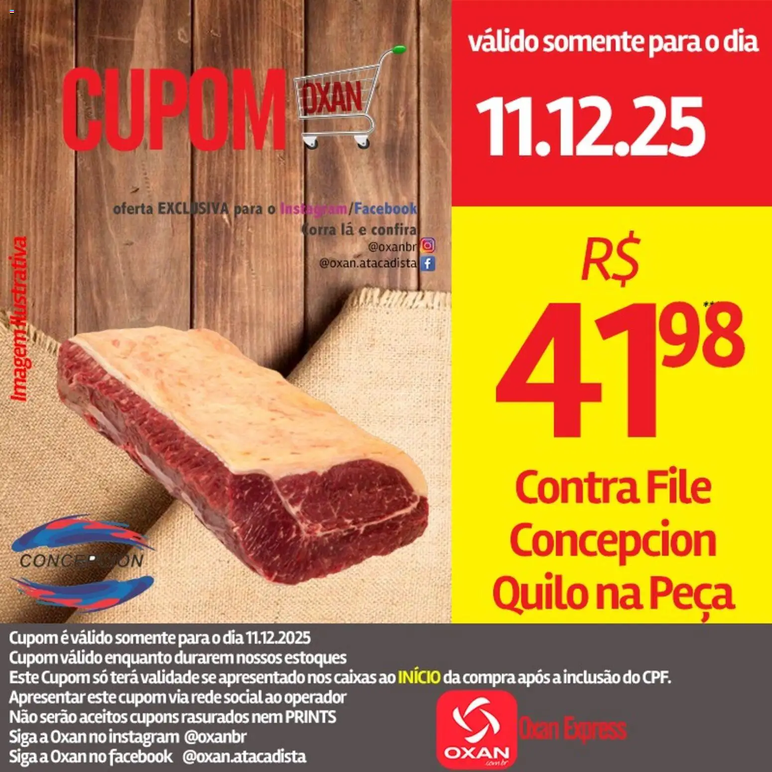 Oxan Atacadista Folheto - válido de 11.12.2025 | Página: 2 | Produtos: Contra filé
