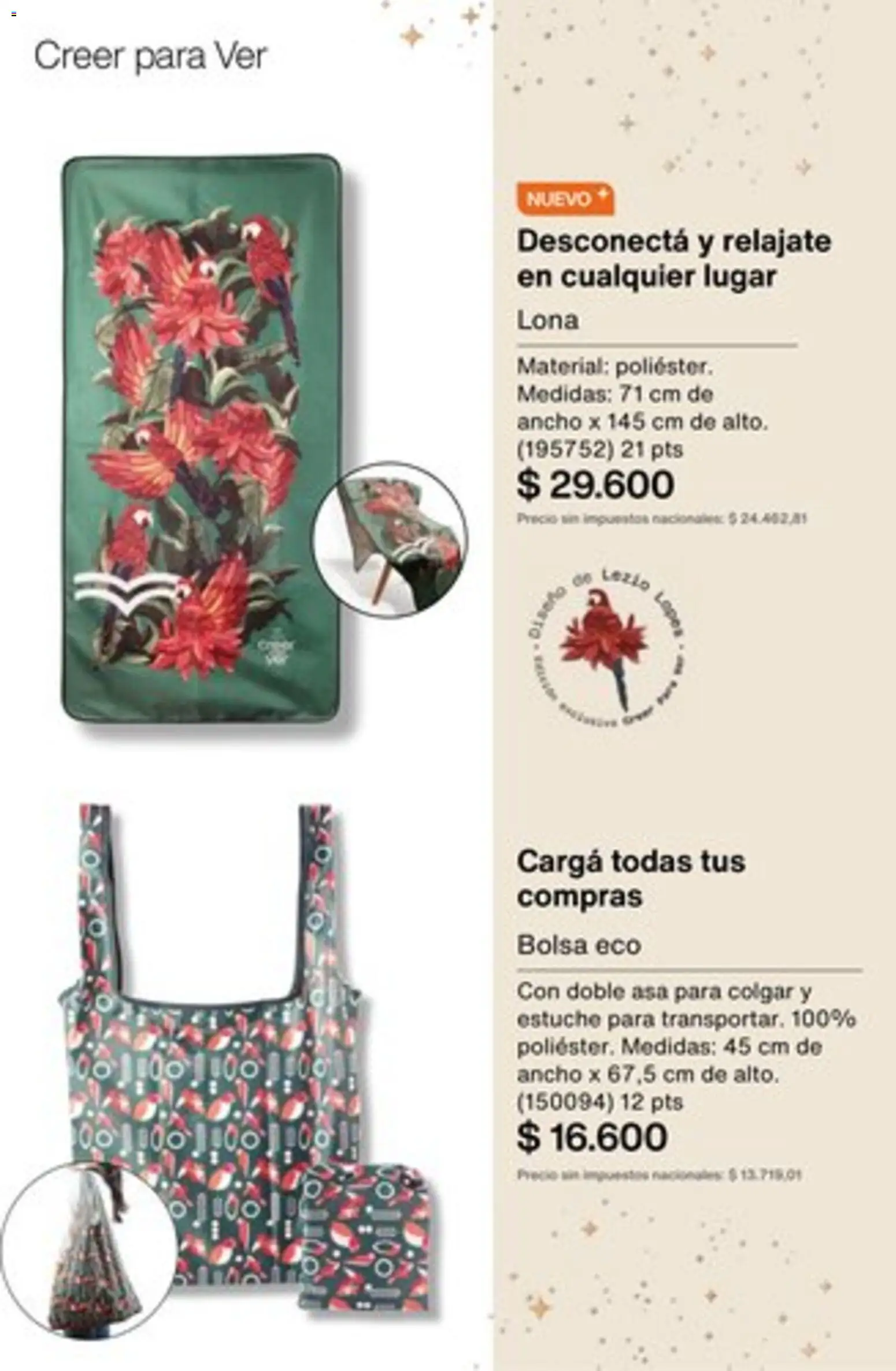 Catálogo Natura Ciclo 16/2025 │ válido desde el 01.11.2025 | Página: 280 | Productos: Lona, Bolsa, Estuche